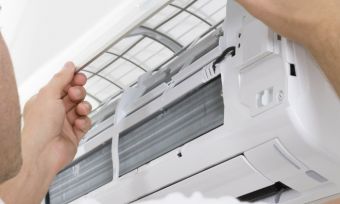 installing air conditioner