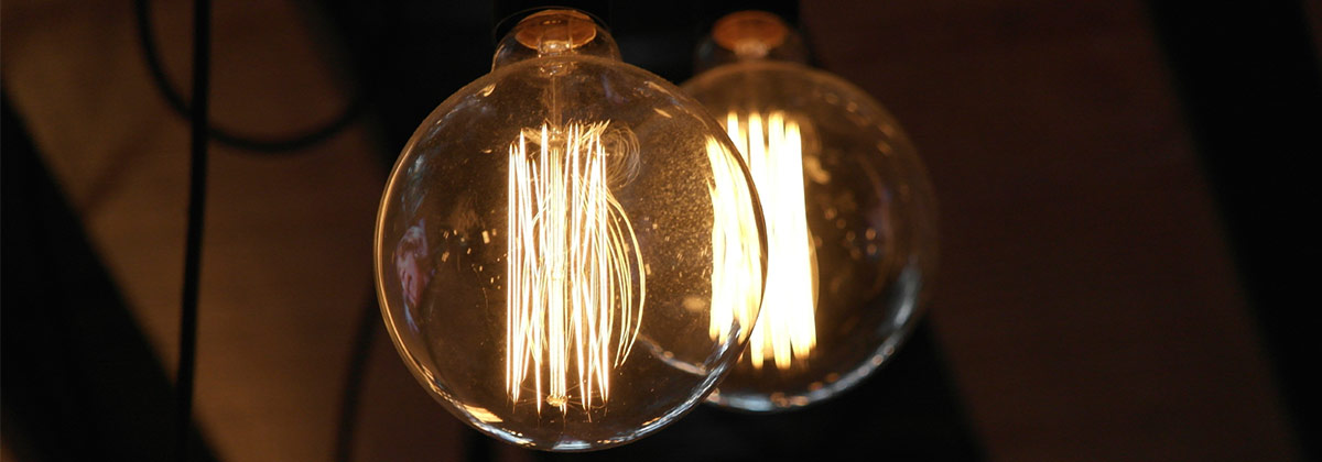 Two light bulbs