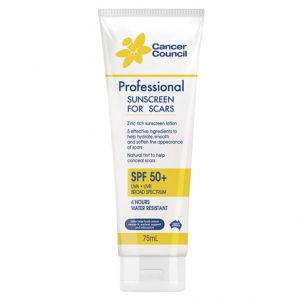 Cancer Council Professional Sunscreen for Scars SPF 50+ 