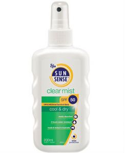 sunscreen spf 50 sunsense