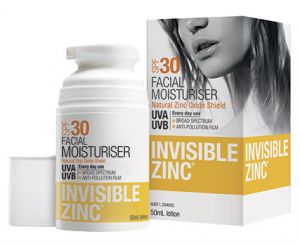 SPF 30 invisible zinc