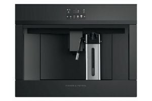 The Fisher and Paykel built in coffee machine