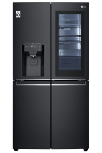 LG french door fridge black