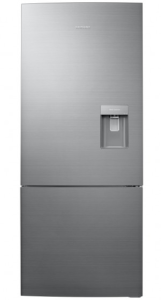 Samsung bottom mount fridge gunpowder silver