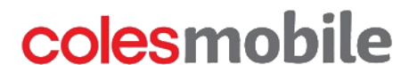 coles mobile logo