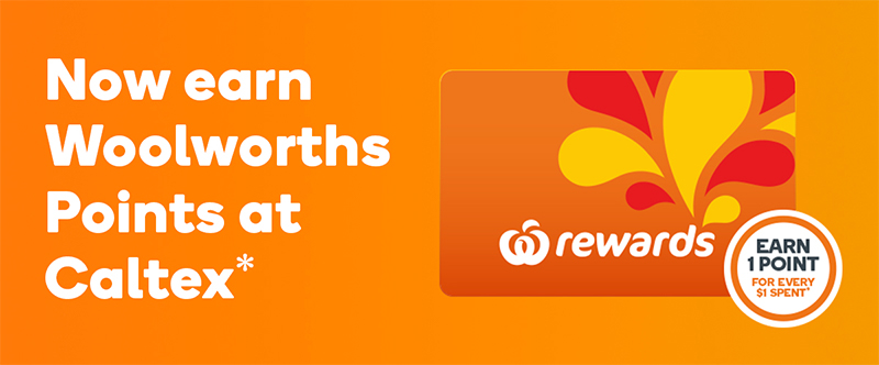 Woolworths Rewards at Caltex