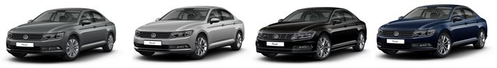 VW Passat range