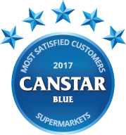 2017 Most Satisfied Customers Award for Supermarkets
