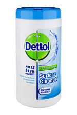 dettol surface cleanser wipes