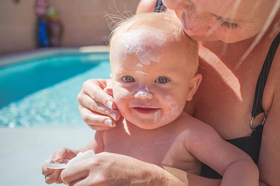 a guide to sunscreen for babies 