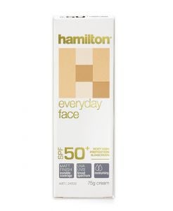 Hamilton Everyday Face SPF 50+ Sunscreen 