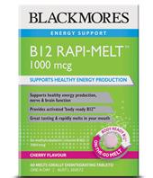 Blackmores B12 Rapi-Melt 1000mcg