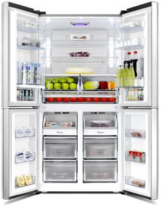 Hisense HR6CDFF695GB 695L French Door Fridge