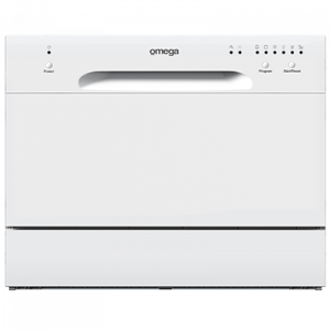 everdure wels 2.5 star 55cm white countertop dishwasher