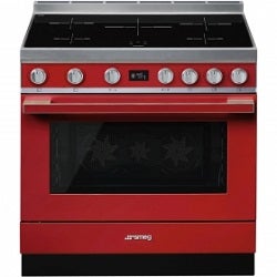 Smeg has a colorful range of freestanding ovens