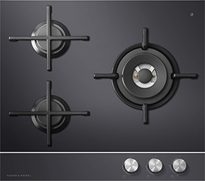 CG603DLPGB1 Gas on Glass Cooktop 3 Burner