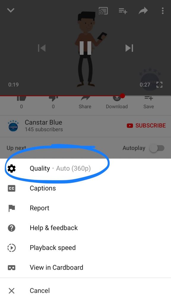 How much data does youtube use canstar blue