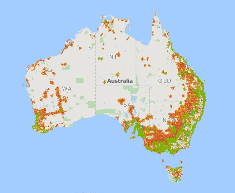 Mobile Coverage Map