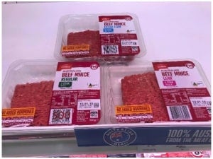Coles Beef Mince Compared