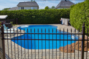 Steel Pool Fencing