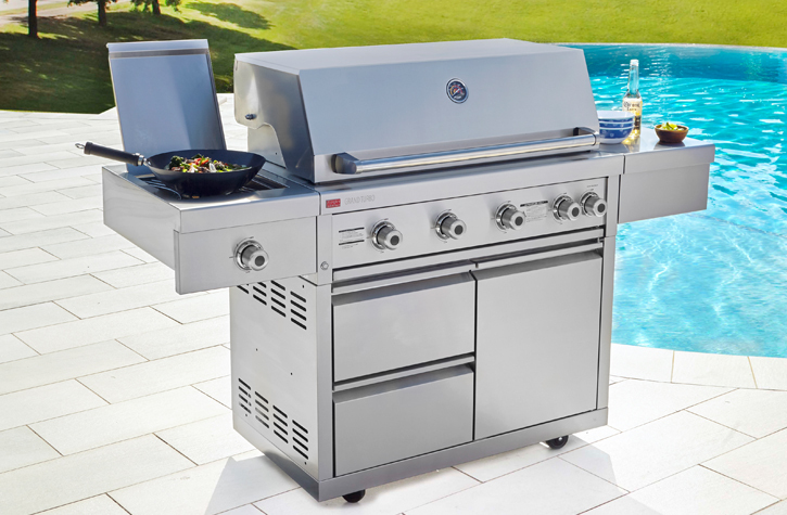 Ziegler & Brown 4-Burner BBQs