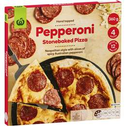 Woolworths Frozen Pizzas