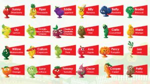 coles stikeez cherry