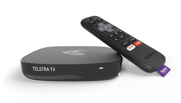 A Telstra TV box