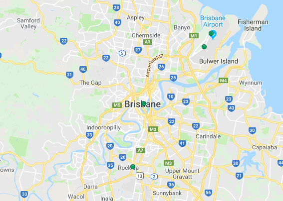 Brisbane-Enterprise-Car-Rental-Map