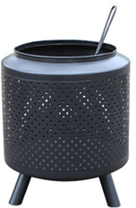 Glow Black Acheron Fire Pit