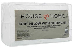 Big W House & Home Body Pillow with Pillowcase