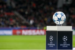 UEFA Champions League podium