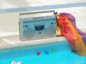 Pool speakers