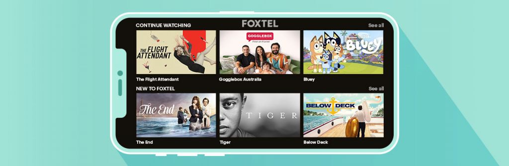 Foxtel Go on mobile