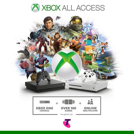 Xbox All Access game bundles from Telstra