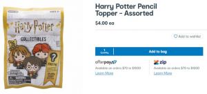 harry potter ooshies kmart