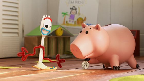 Still from Disney+ series Forky Asks A Question