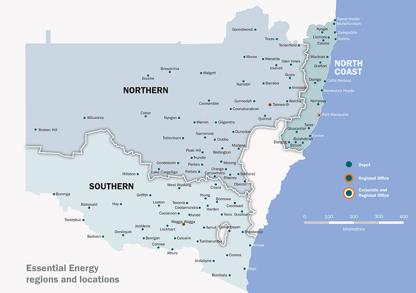 Essential Energy Locations