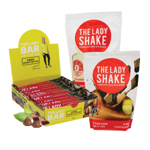 lady shake and bars