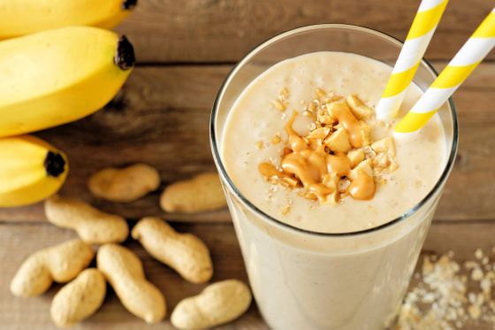 peanut banana smoothie