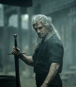 Still of Geralt from The Witcher on Netflix
