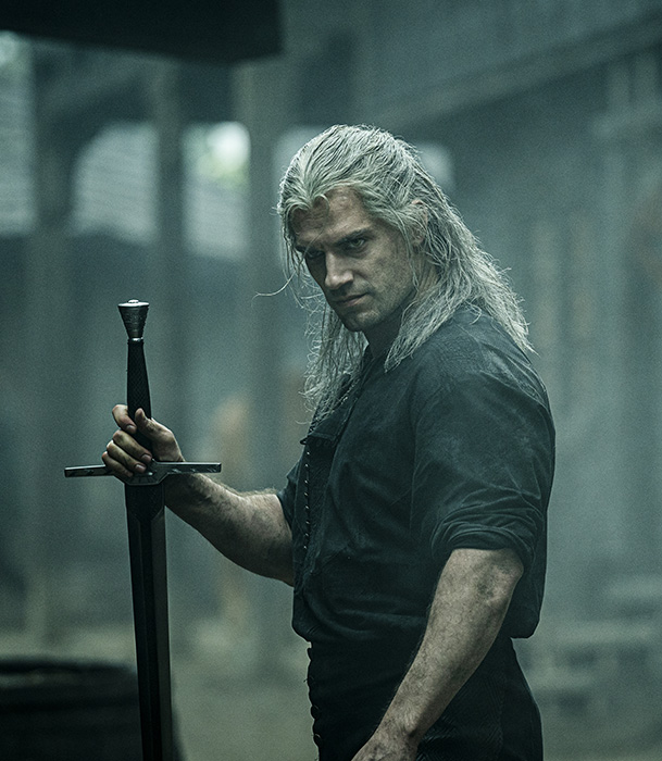 Geralt from Netflix series The Witcher