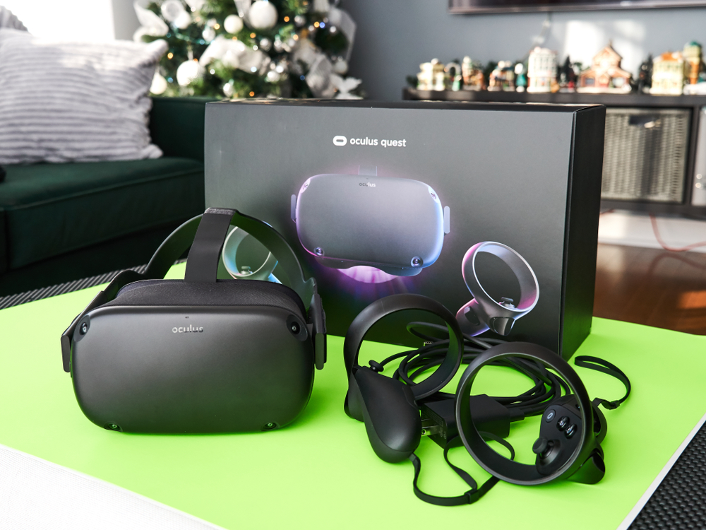 oculus quest in bed