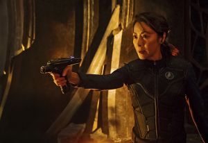 Michelle Yeoh as Captain Philippa Georgiou. STAR TREK: DISCOVERY