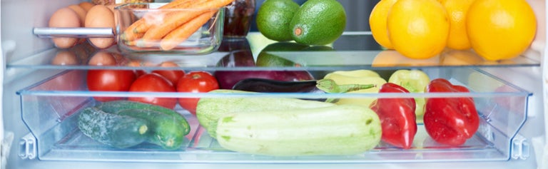 vegetable crisper in fridge hero