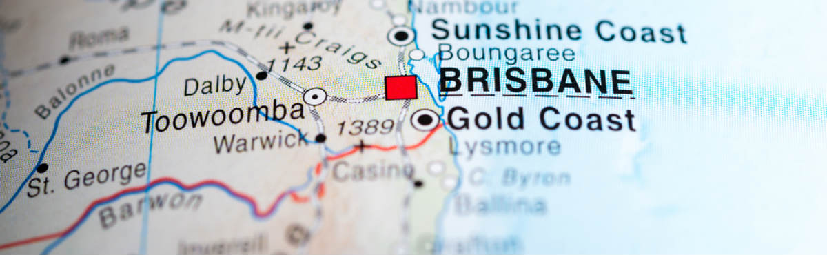 Brisbane roadtrip map