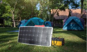 campsite solar