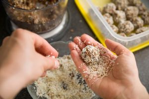 Making protein balls