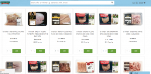 You can buy meat online at Harris Farm