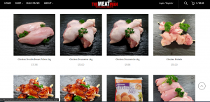 You can buy meat online with The Meat Man